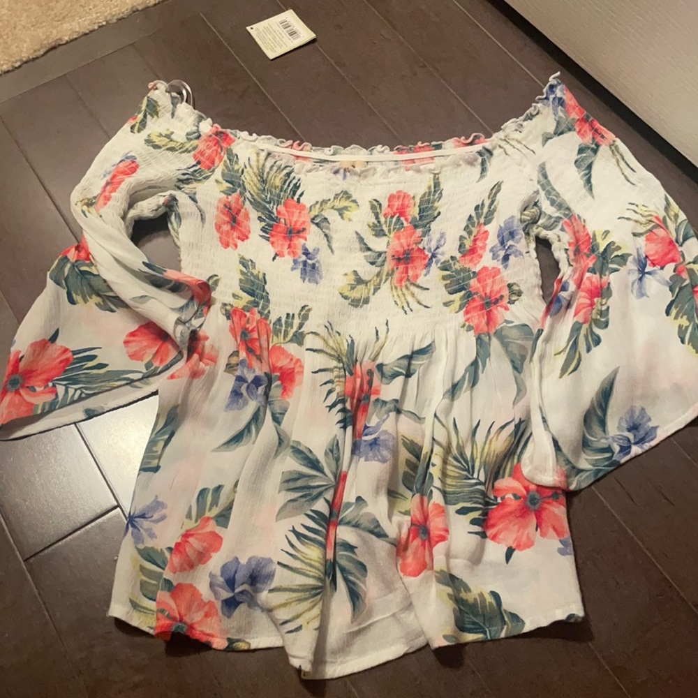 Hollister off the shoulder top